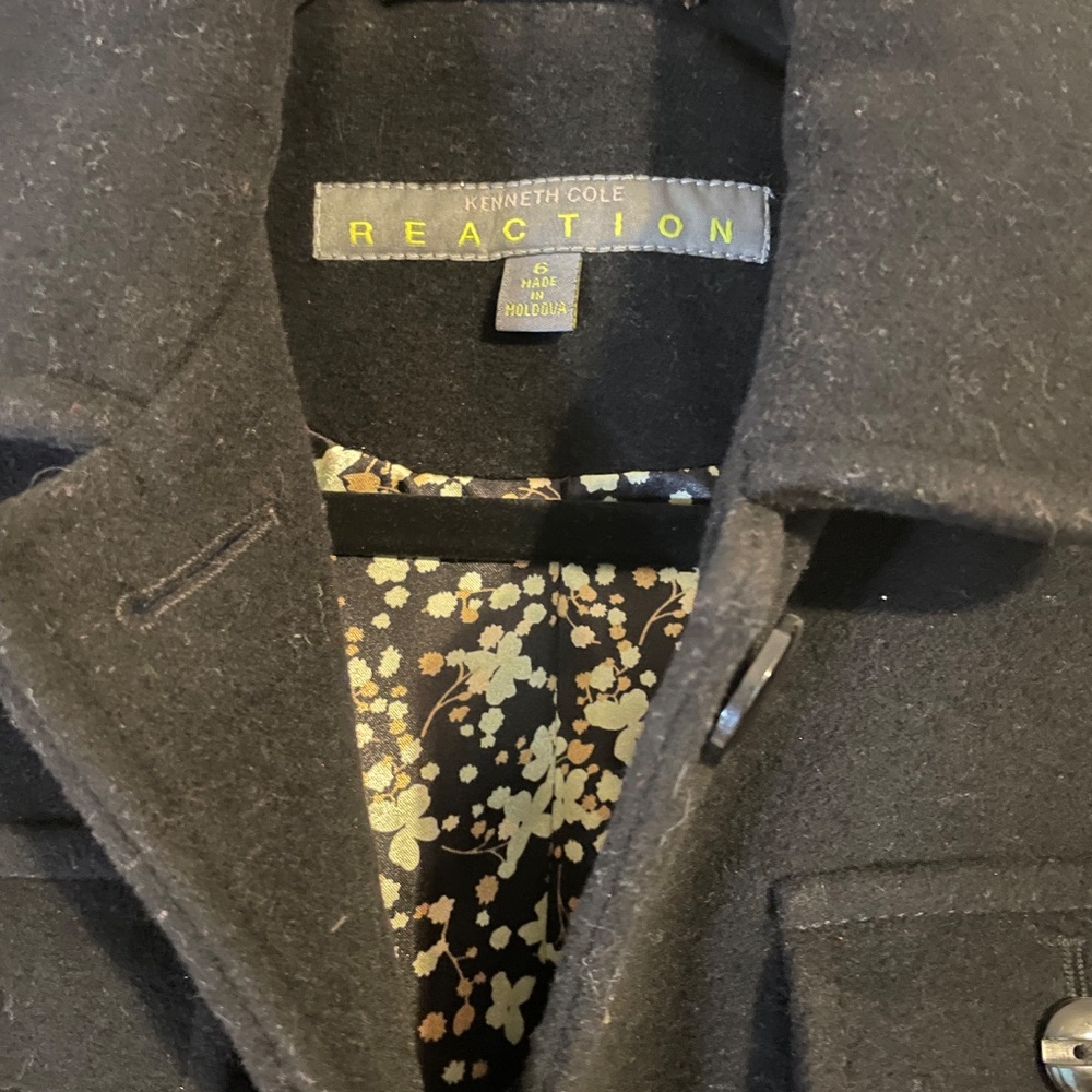 Black Wool Jacket - image 6